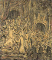 From Rembrandt: Ecce Homo, 1999 / 
Oil on board / 
142 x 122 cm / 
Private collection
