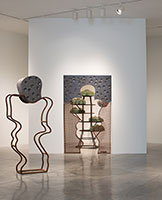 Luis Bermudez / 
Sobre La Vida, 1993-1994 / 
ceramic, steel, wood, drywall, paint and hardware