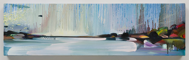 Rebecca Campbell / 
Snake River, 2013 / 
oil on canvas / 
12 x 41 in. (30.5 x 104.1 cm)