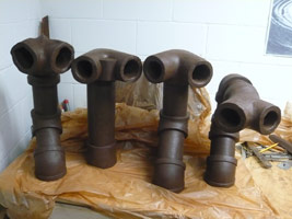 Studio process photography<BR>NY Standpipes
