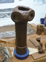 Studio process photography<BR>NY Standpipes with Spikes
