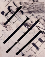 Ky-ott, 1997 / 
oil & acrylic on canvas / 
60 x 48 in (152.4 x 121.9 cm) / 
Private collection