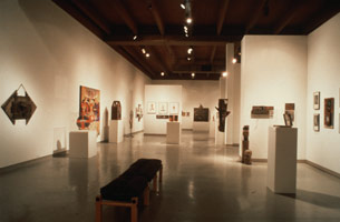 George Herms / Newport Harbor Art Museum installation photography
