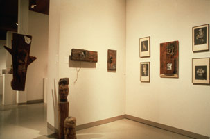 George Herms / Newport Harbor Art Museum installation photography