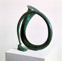 Giuseppe Gallo  / 
Trumpet, 1989 / 
      bronze / 
      14 x 8 1/2 x 4 in. (35.6 x 21.6 x 10.2 cm)