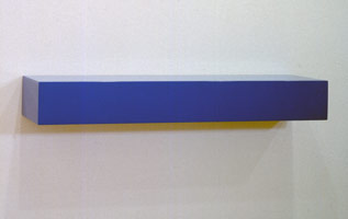 Horizon, 1993 / 
polyester resin & fiberglass on plywood / 
6 1/2 x 48 3/8 x 10 1/4 in (16.5 x 122.9 x 26 cm)