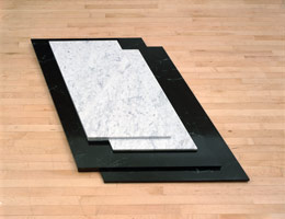 Still Light, 1992 / 
marble / 
4 x 50 1/2 x 51 in (10.2 x 128.3 x 129.5 cm)