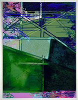 False And Real Gray Matter And The Projections Of Liquidity (#275), 1995 / 
oil, acrylic, and sign paint on canvas / 
84 x 64 in (213.4 x 162.6 cm) / 
Private collection