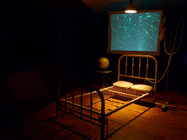 Michael C. McMillen / 
Asylum of Lost Thoughts, 2009 / 
mixed media installation / 
dimensions variable