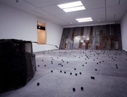 Michael C. McMillen / 
Siege, 1992 / 
various dimensions / 
mixed media installation