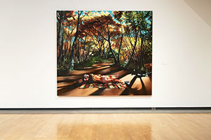 Rebecca Campbell / 
Jack and Diane, 2004 / 
Oil on canvas / 
Collection of Phoenix Art Museum / Gift of Vicki and Kent Logan