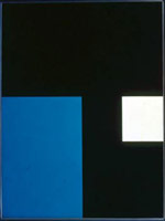 Frederick Hammersley / 
Either Or, 1960 / 
oil on linen / 
48 x 36 in (121.4 x 91.4 cm)