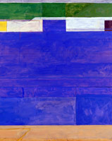 Richard Diebenkorn<BR>
Ocean Park 134, 1984<BR>
oil on canvas<BR>
93 x 81 in. (236.22 x 205.74 cm)<BR>
Private collection
