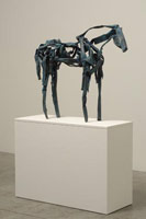 Deborah Butterfield / 
Untitled, 2007 / 
copper / 
36 x 47 x 12 in (91.4 x 119.4 x 30.5 cm) / 
Private collection 