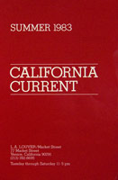 California Current / Part I announcement, 1983