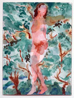 Charles Garabedian / 
Daphne, 2006 / 
      watercolor on paper / 
      Paper: 12 1/8 x 9 in. (30.8 x 22.9 cm) 