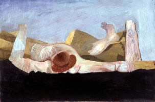 Dead, 1999 / 
acrylic on paper / 
39 x 59 3/4 in (99 x 151.6 cm) / 
Private collection