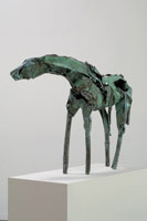 Deborah Butterfield / 
Cyan, 2008 / 
      found copper, welded / 
      41 x 53 x 21 in. (104.1 x 134.6 x 53.3 cm) / 
      Private collection