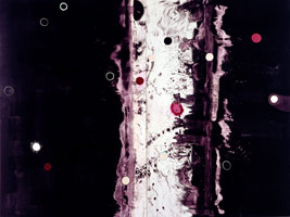 A.P.M., 1996 / 
acrylic on canvas (diptych) / 
Each: 144 x 96 in (365.8 x 243.8 cm) / 
Overall: 144 x 192 in (365.8 x 487.7 cm)
