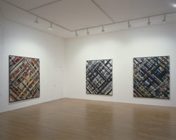 Ed Moses installation photography, 1987 