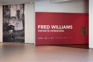 Fred Williams: Infinite Horizons / 
Installation photography
