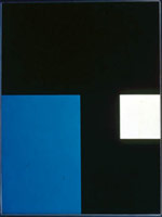 Frederick Hammersley / 
Either Or, 1960 / 
oil on linen / 
48 x 36 in (121.92 x 91.44 cm) / 
Private Collection