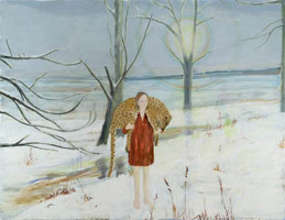 Enrique Martínez Celaya / 
Invierno (Winter), 2007 / 
      oil and wax on canvas / 
      116 x 150 in. (294.6 x 381 cm)