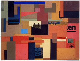 Dada, 1920 - 22 /  
collage /  
9 5/8 x 13 in. (24.45 x 33.02 cm) /  
Private collection
