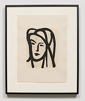 Henri Matisse / 
Bédouine au Grand Voile, 1947 / 
aquatint / 
image: 12 3/8 x 9 7/8 in. (31.4 x 25.1 cm) / 
framed: 26 7/8 x 22 3/8 in. (68.3 x 56.8 cm) / 
Edition 21 of 25
