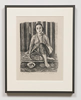 Henri Matisse / 
Odalisque à la Coupe de Fruits, 1925 / 
lithograph / 
image: 13 1/16 x 10 1/4 in. (33.3 x 26 cm) / 
framed: 22 1/4 x 17 3/4 in. (56.5 x 45.1 cm) / 
Edition AP 6 of 10