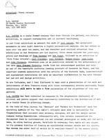 L.A. Louver's first press release, 1976