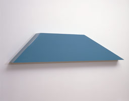Hill, 1997 / 
polyester resin & fiberglass on plywood / 
20 1/4 x 96 1/2 x 7 in (51.4 x 67.3 x 17.8 cm) / 
Private collection