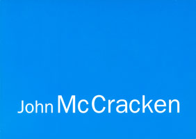 John McCracken announcement, 1997