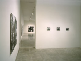John Virtue installation photography, 2003
