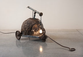 Ed Kienholz - Sleepy's Hollow With Handle and Wheels