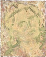 Head of Peggy III, 2004 - 2005 / 
      oil on board / 
      21 1/4	x 17 5/16 in. (54 x 44 cm) / 
      Private collection 