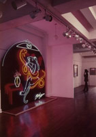 Lili Lakich installation photography, 1976