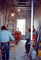 Louver New York construction at 130 Prince Street, New York, NY