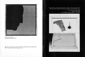 Marcel Duchamp, Jasper Johns announcement booklet, 1982 