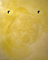 Domenico Bianchi / 
Untitled, 1992 / 
wax on fiberglass / 
80 3/8 x 64 1/2 in (204 x 164 cm)
