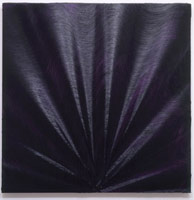 Jason Martin / 
Romany, 2003 / 
oil on aluminum / 
82-3/4 x 78-3/4 in (210 x 200 cm) / 
Private collection
