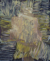 Per Kirkeby / 
Rest-Landschaft X, 1998 / 
oil on canvas / 
45-1/4 x 37-1/2 in (115 x 95 cm)