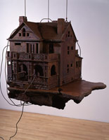 oldwetbrickhouse, 1993 / 
cast bronze and water / 
36 x 42 x 42 in (91.5 x 106.8 x 106.8 cm) / 
Private collection