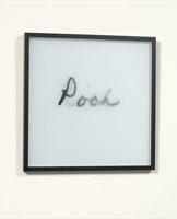 Nancy Reddin Kienholz / 
Rich - Poor, April 2, 2007 / 
lenticular (mixed media) / 
18 x 18 in. (45.7 x 45.7 cm)