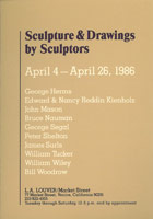 Sculpture & Drawings by Sculptors announcement, 1986