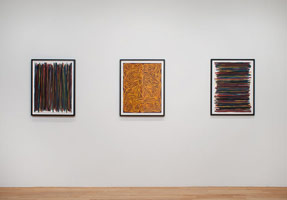 Installation photography, Sol LeWitt, Gouache on Paper, 1987 - 2005, 14 January - 13 February 2010