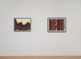 Installation photography, Sol LeWitt, Gouache on Paper, 1987 - 2005, 14 January - 13 February 2010