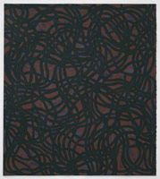 Sol LeWitt / 
Irregular Grid, 2001 / 
      gouache on paper / 
      33 3/8 x 30 in. (84.8 x 76.2 cm)