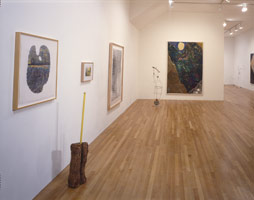 William T. Wiley installation photography, 1991 
