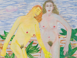 Wir Drei: Figurative Painting